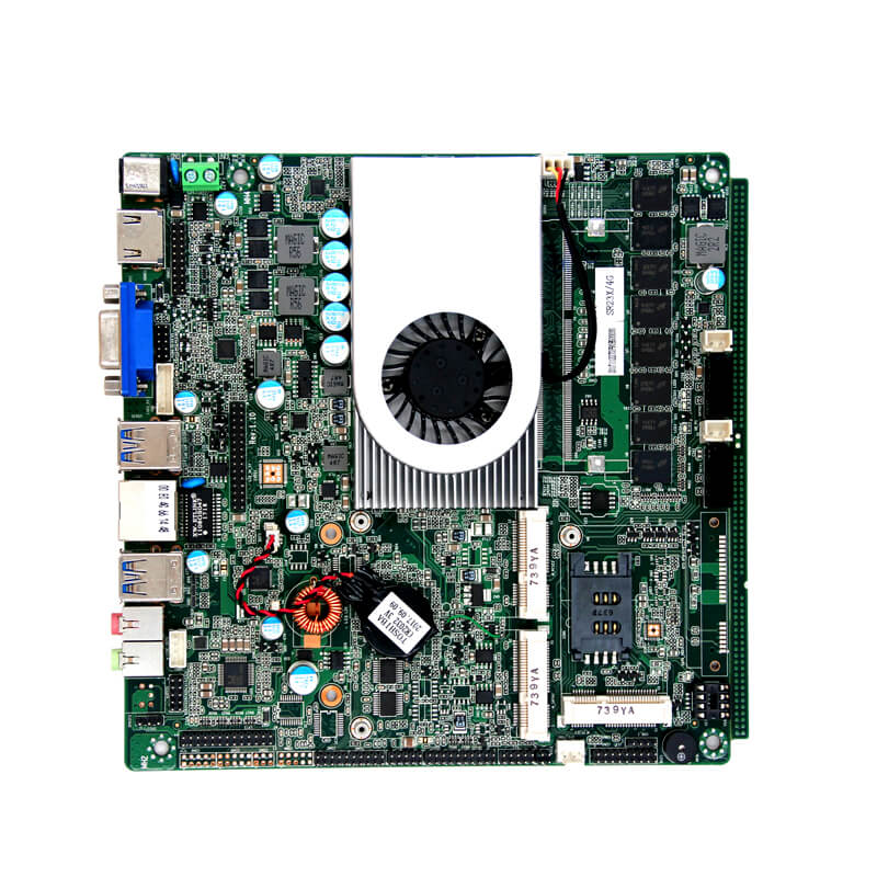 motherboard with integrated processor
